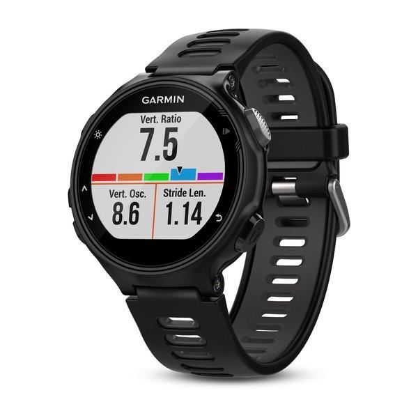 Garmin Forerunner 735xt Montre Cardio Gps Multisports - Noir Et Gris