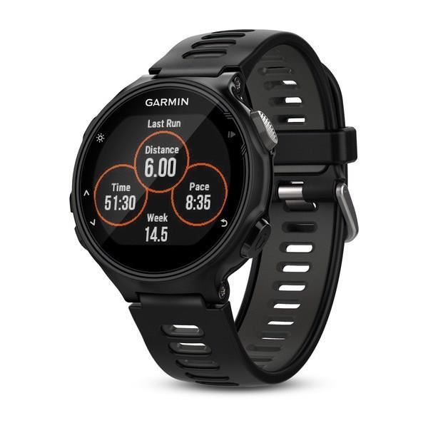 Garmin Forerunner 735xt Montre Cardio Gps Multisports - Noir Et Gris
