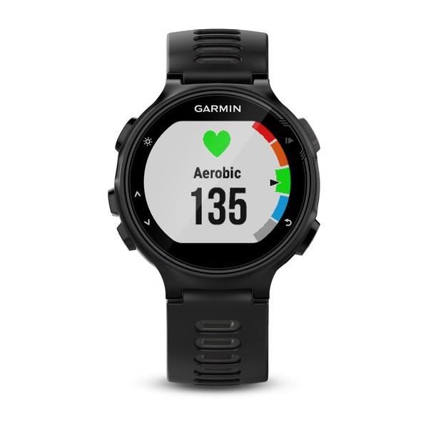 Garmin Forerunner 735xt Montre Cardio Gps Multisports - Noir Et Gris