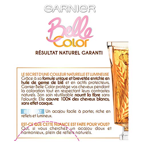 Garnier Belle Color Coloration Ndeg50 Acajou Na¦