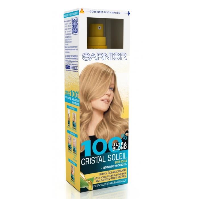Coloration Garnier 100% Blond Spray Eclaircissant