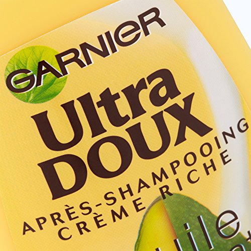 GARNIER Apres shampoing Ultra doux - Creme riche a l'huile d'avocat et beurre de karite - 200 ml