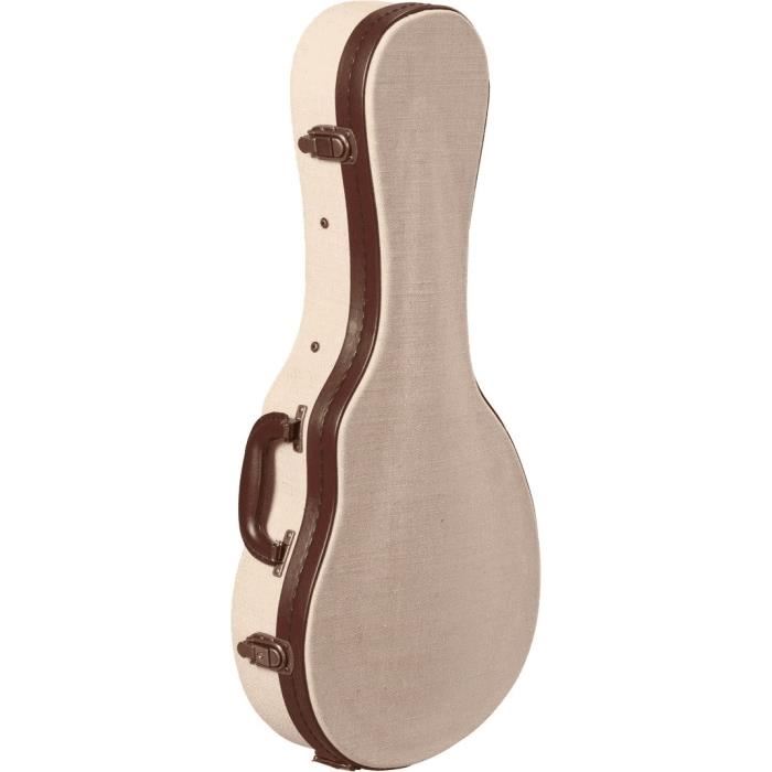 GATOR Etui en bois de luxe pour Mandoline Beige