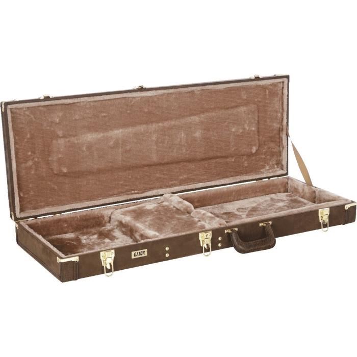 GATOR Etui rigide en bois pour guitare electrique