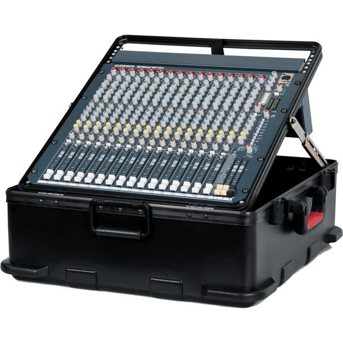 GATOR Flight case en polyethylene pour console 12U