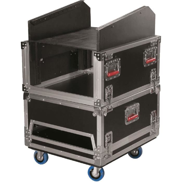 Gator Cases G-tour-grc-1406 Flight Case Combine En Bois 14u-6u Pour Tables De Mixage