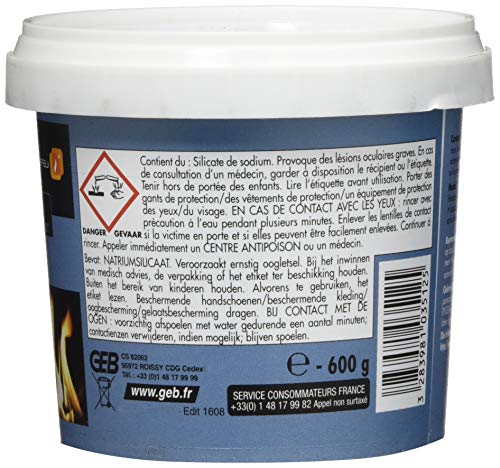 Mastic refractaire Calorygeb Geb - Pot 600 g