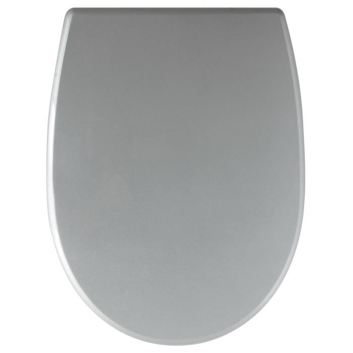 Abattant Wc Mdf Cup Silver