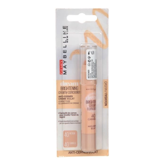 Gemey Maybelline Dream Brightening Booster Enlumineur Creme Éclat - Canelle