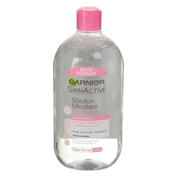 Garnier Skinactive Solution Micellaire Tout-en-1 Maxi Format 700 Ml