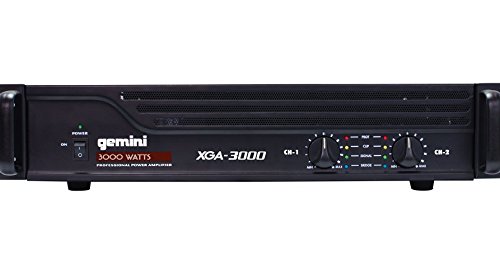 Gemini Ampli Xga 3000 2x200w Rms Sous 4 Ohms