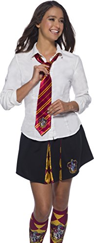 Cravate Gryffondor Pour Adulte - Marque Rubies - Licence Harry Potter - Rouge