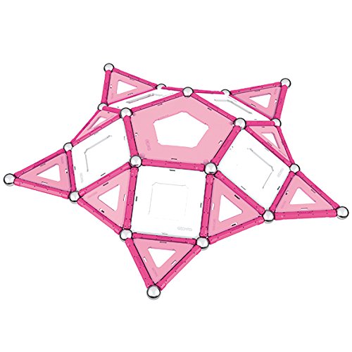Geomag Pink Jeu De Construction Magnetique 104pcs