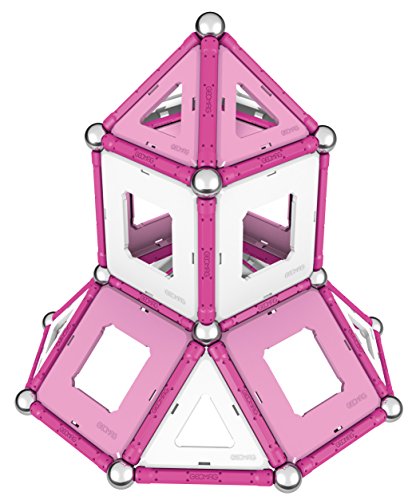 Geomag Pink Jeu De Construction Magnetique 104pcs