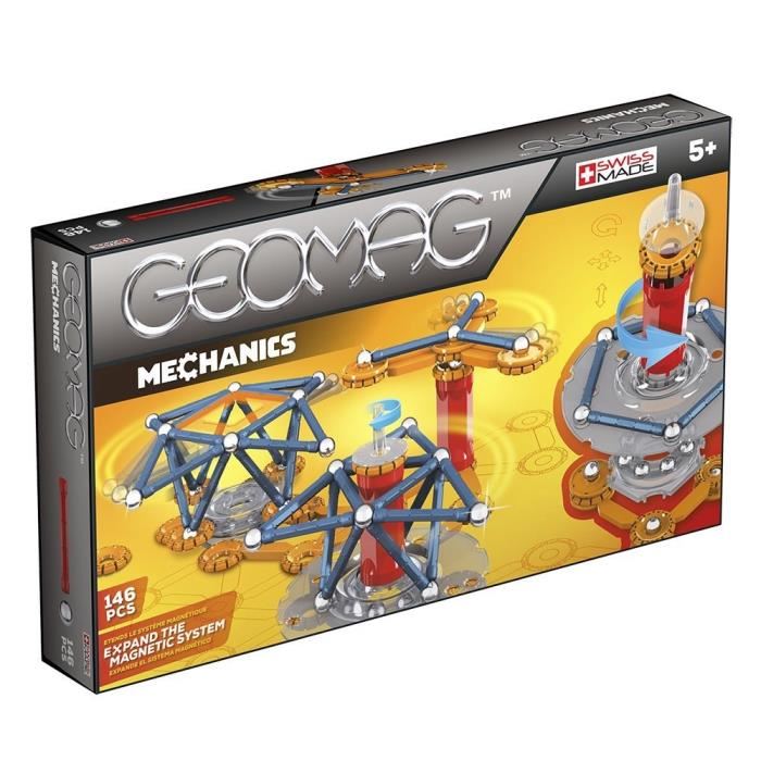 Geomag Mechanics Jeu De Construction Magnetique 146 Pcs