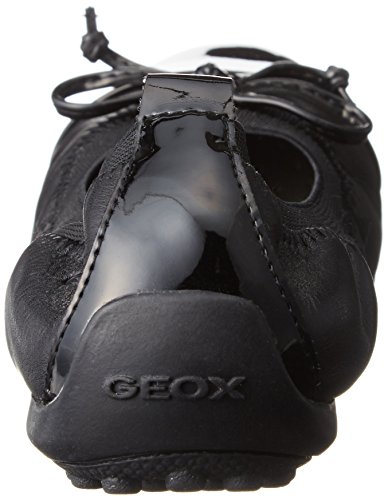 Geox Fille J Piuma Bal.f Ballerines, Bla...