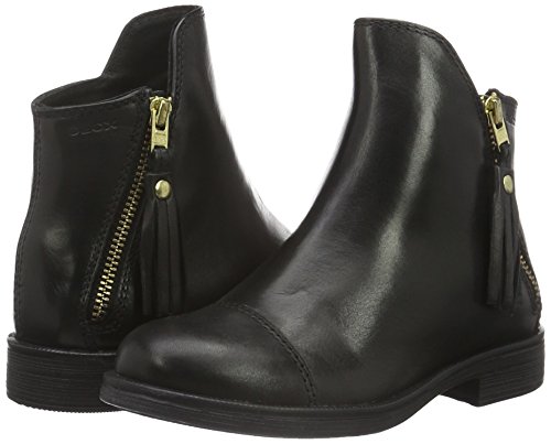 Geox Fille Jr Agata C Bottines, Black, 3...