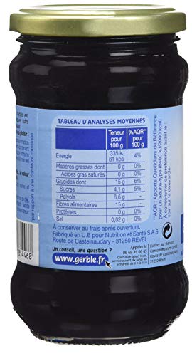 Gerble Confiture Myrtille 320 g