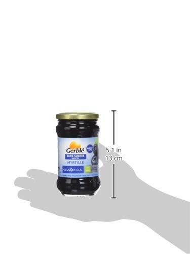 Gerble Sans Sucres Ajoutes Confiture Myrtille 320g