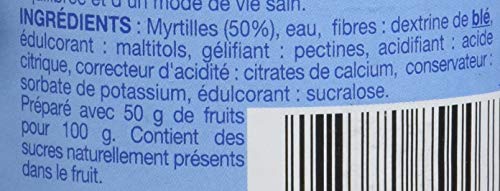 Gerble Sans Sucres Ajoutes Confiture Myrtille 320g