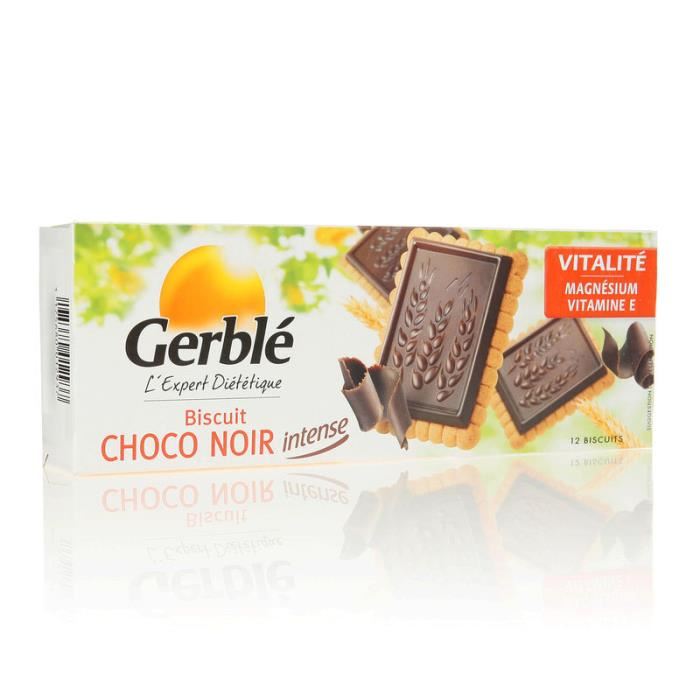 Gerble Biscuit Choco Noir Intense - 150g