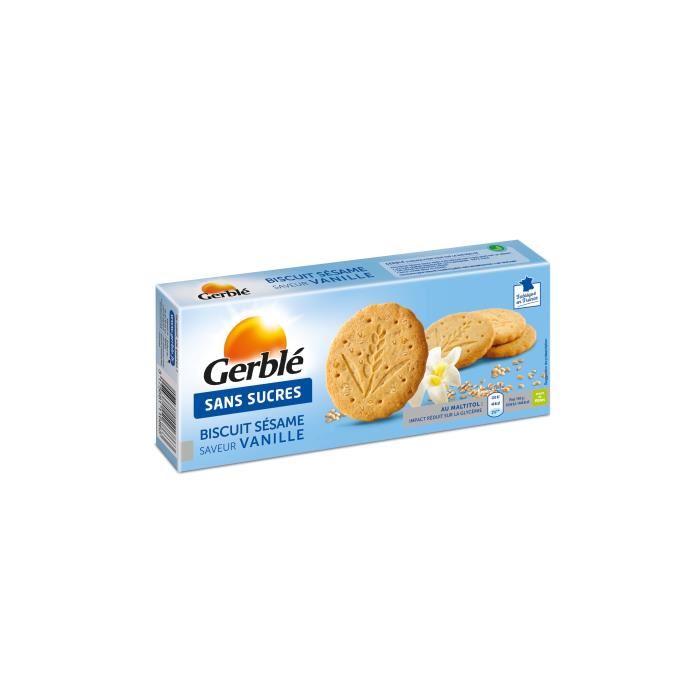Gerble Biscuits Sesame Vanille Sans Su ....
