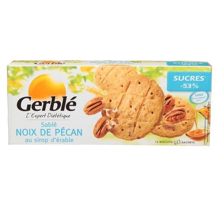 GERBLE Biscuits Noix de Pecan au Sirop d'Erable - 132 g