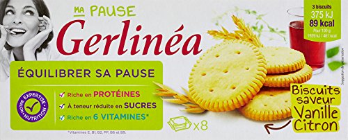 Gerlinea Biscuits Saveur Vanille Et Citron 156 G