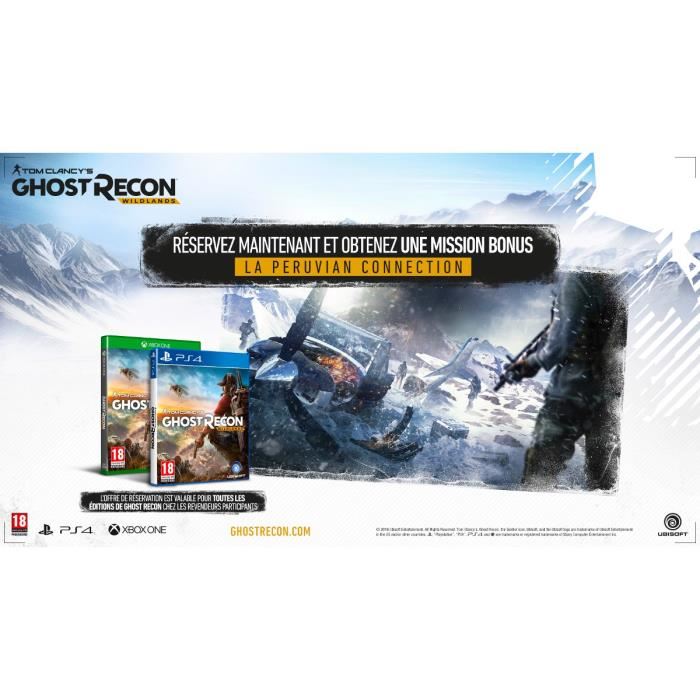 Ghost Recon Wildlands Edition Gold Jeu Ps4