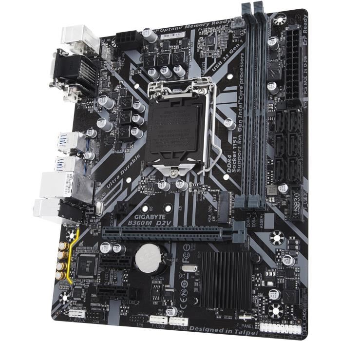 Gigabyte Carte Mere B360m D2v - Intel