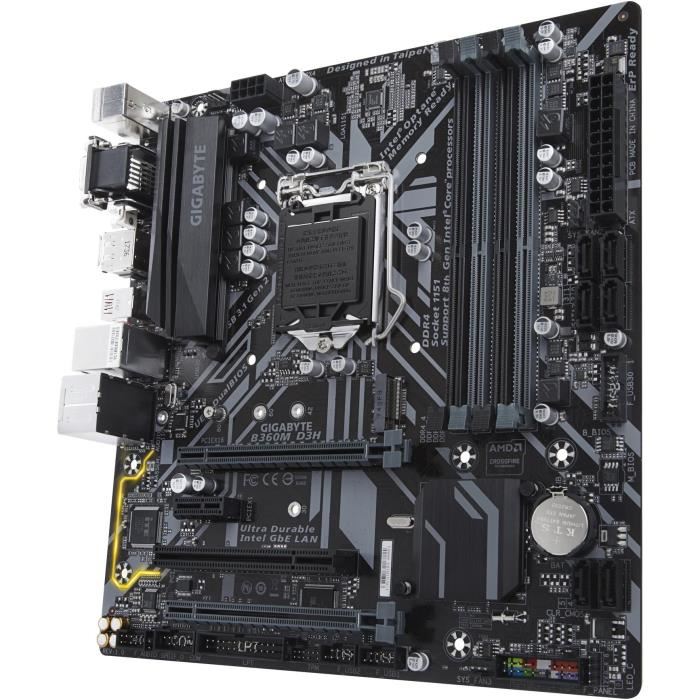 Gigabyte Carte Mere B360m D3h - Intel