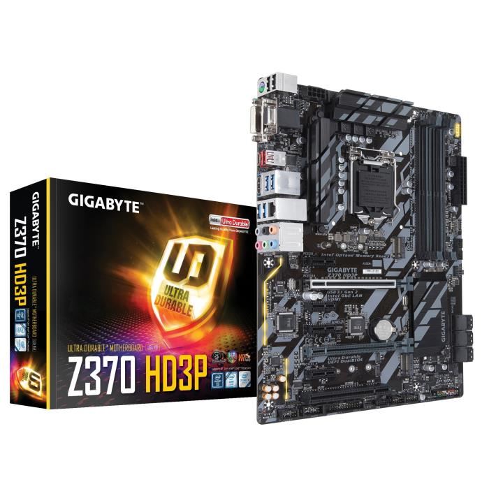 Gigabyte Carte Mere Z370 Hd3p