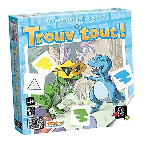 Jeu De Societe - Gigamic - Trouvtout - Forme - Couleur - Enfant