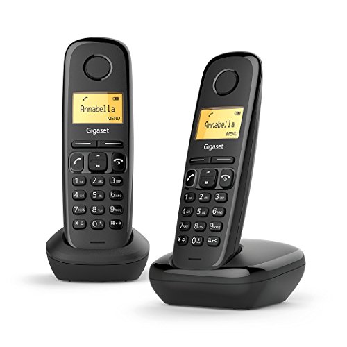 Siemens Pack duo telephone repondeur sans fil Gigaset AL170A Noir
