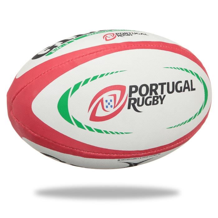 Gilbert Ballon De Rugby Replique Portugal Taille 5 Homme