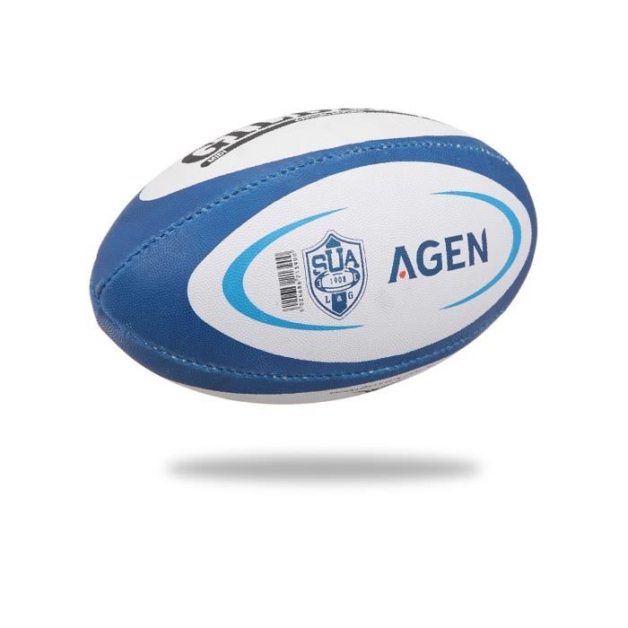 Gilbert Ballon De Rugby Replica Agen Taille Midi