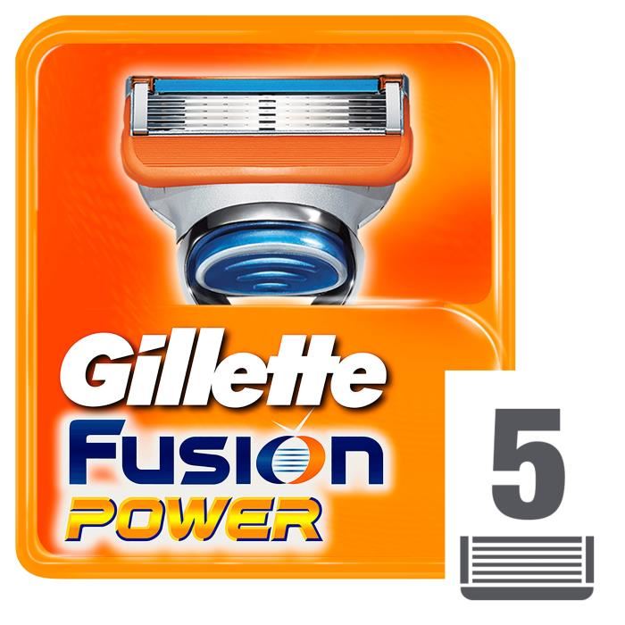 Gillette Lames Fusion Power Pack De 5