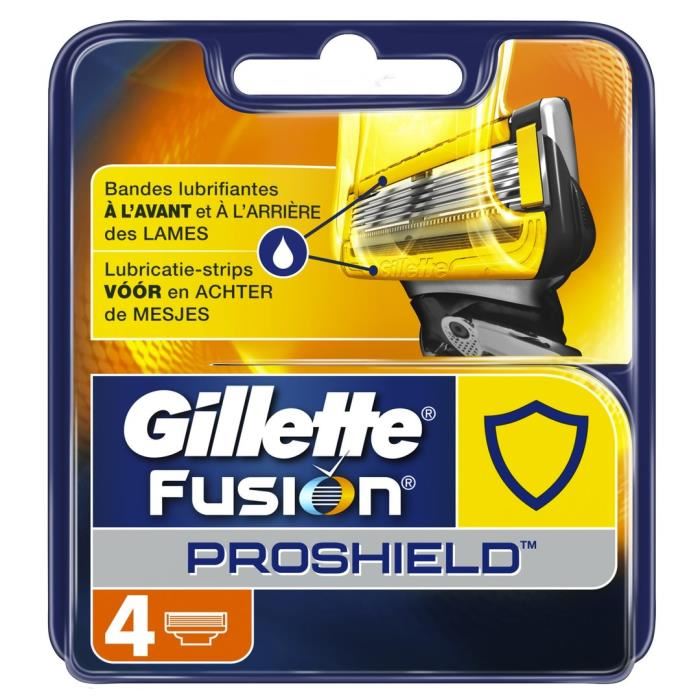 Gillette Fusion Proshiled Lames 2x4 Lames De Rasoir /neuf/original