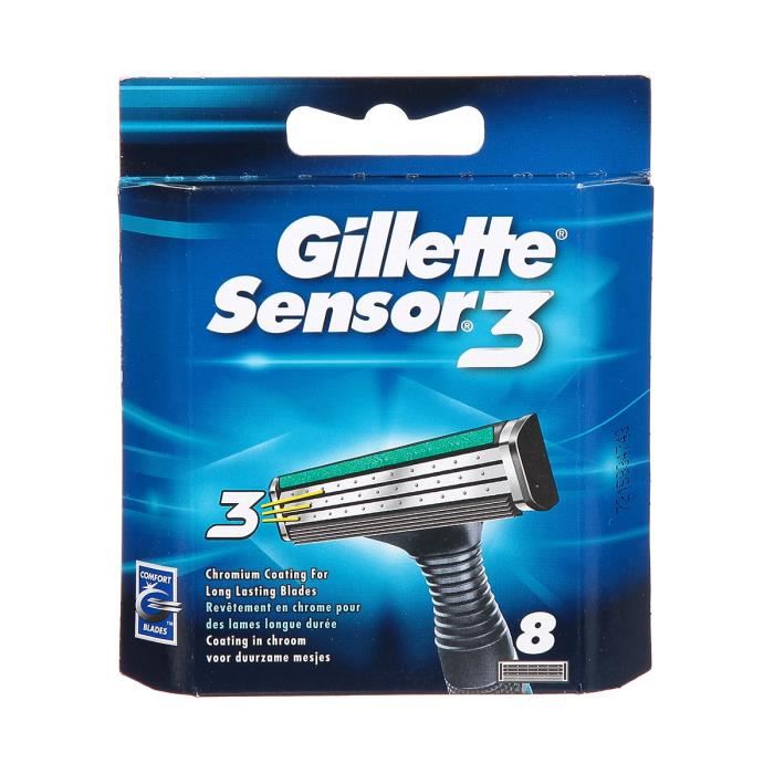 Gillette Lames De Rasoir Homme Sensor3, ...