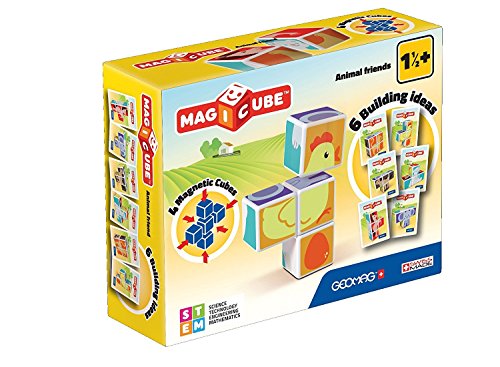 MAGICUBE Animaux Amis 4 Cubes