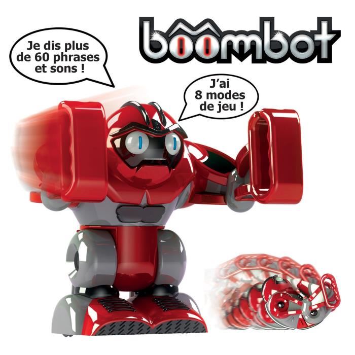 Geomag Giochi Preziosi Boombot Humanoide Robot Rouge