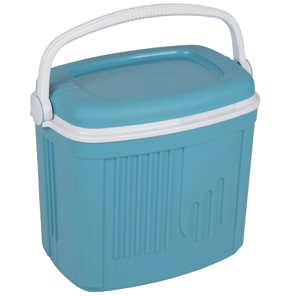Borsa Frigo Isotermica Glaciere Iceberg 8 Litri - Colore Grigio E Verde Matcha, Manico Integrato