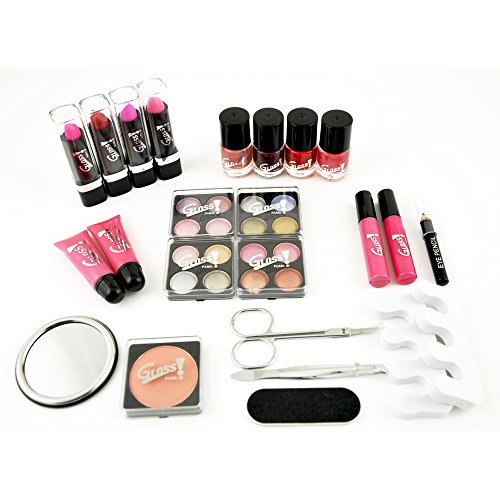 Calendrier De Lavent Gloss 24 Pieces Noir Et Blanc Pour Femmes A Partir De 16 Ans