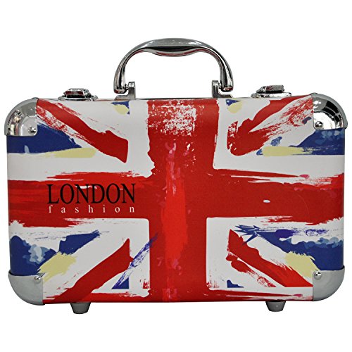 Coffret Maquillage Gloss Collection London Fashion 62pcs Format Valise 4 Palettes Dombres