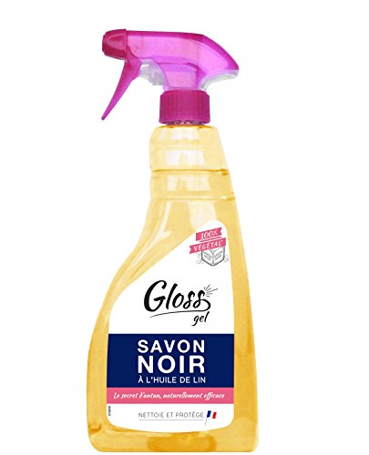 Nettoyant Gloss savon noir Spray de 750 ml