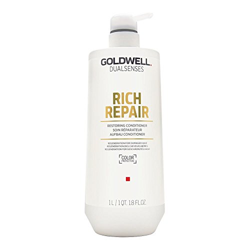 Goldwell Dualsenses Rich Repair Apres-shampoing Renovateur Pour Cheveux Secs Et Abîmes 1000 Ml