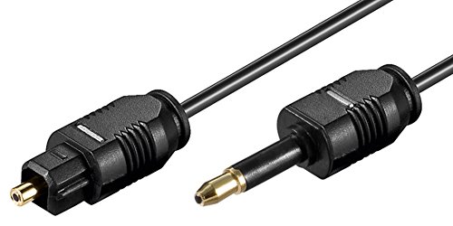 Ref51224 5 Lot de 5 Cables Fibre Optique Diam 22 mm Jack male 35 mm fich