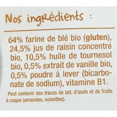 Good Gout Biscuits Tout Ronds Vanille 10m Bio 80g