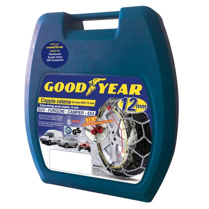 GOOD YEAR Chaines a neige G12 Modele 230