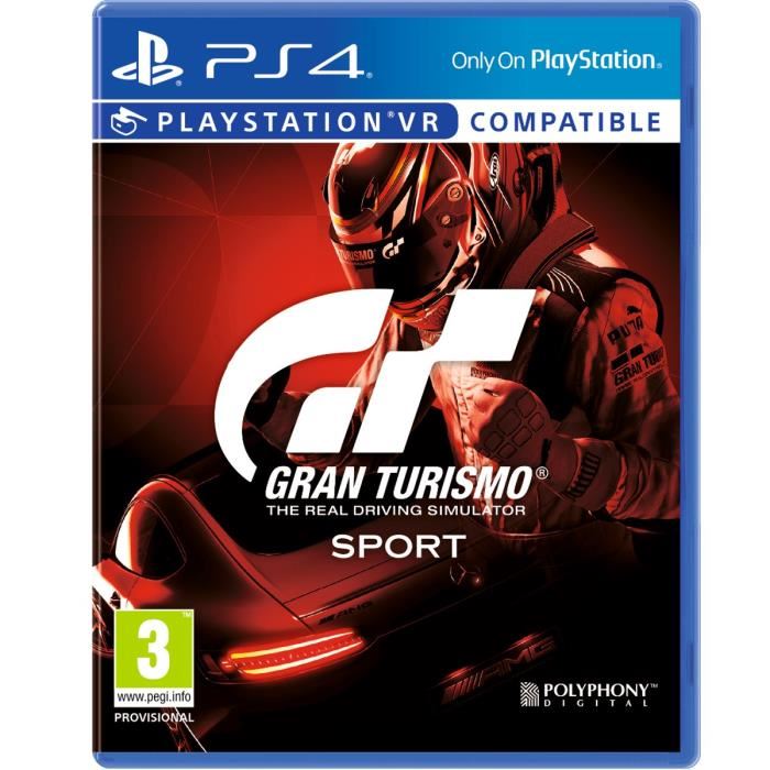 Gran Turismo Sport Jeu Ps4/psvr